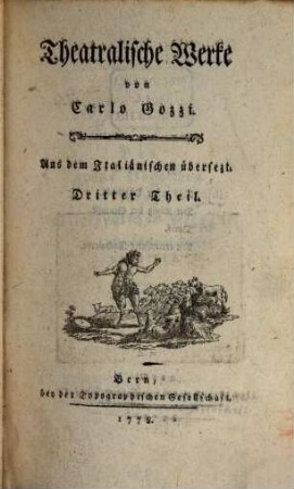 Theatralische Werke, 3