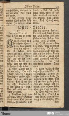 Oster-Lieder.