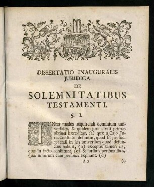 3-14, De Solemnitatibus Testamenti