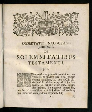 3-14, De Solemnitatibus Testamenti