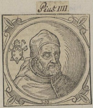 Bildnis von Papst Pius IIII.