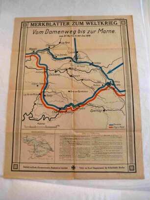 Merkblatt zum Ersten Weltkrieg