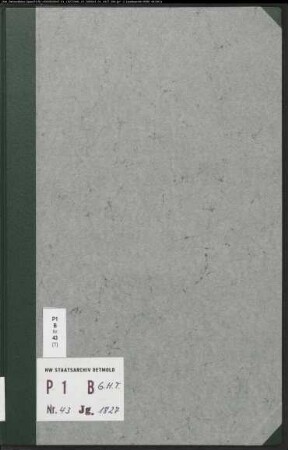 Kirchenbuchduplikat der kath. Gemeinde St. Jodokus Bielefeld (GHT 1827) (Gemeinde: Katholische Gemeinde St. Jodokus Bielefeld)