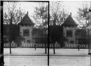 Karlsruhe Majolikamanufaktur Gebäude Außenansicht