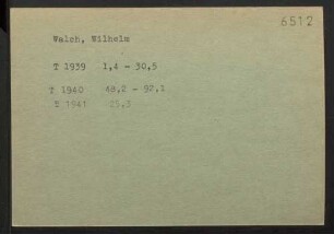 Walch, Wilhelm