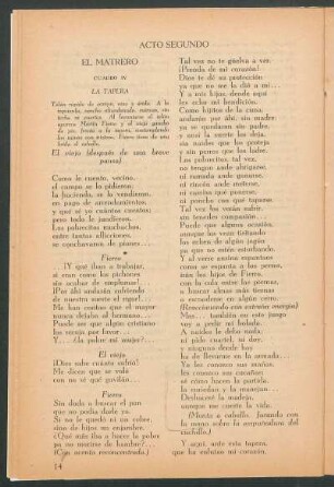 Acto segundo - El matrero