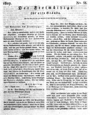 No. 58, 1807