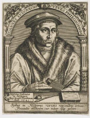 Bildnis des Ioannes Lvdovicus Vives