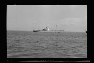 Cap Vilano (1955), Frachtschiff (reefer), Hamburg Südamerikanische Dampfschifffahrts-Gesellschaft A/S & Co KG (HSDG), Antwerpen, Bau-Nr. 896