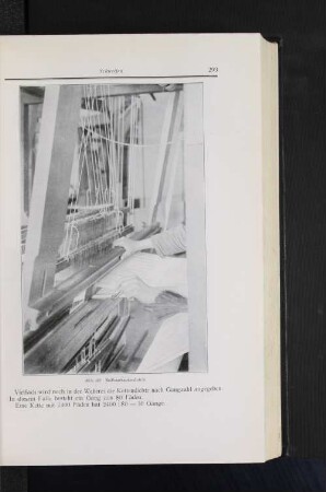 Abb. 127 Roßhaarhandwerkstuhl