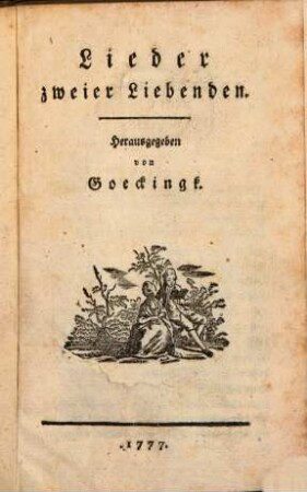 Lieder zweier Liebenden