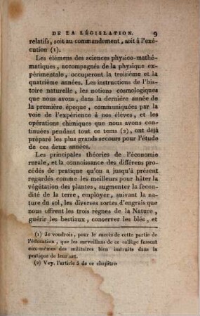 La Science De La Législation, 7