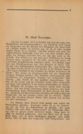 Dr. Adolf Damaschke: