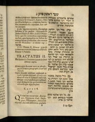 57-123, Tractatus II