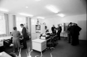 Freiburg: Collegium Borromaeum, Festakt Informationszentrum geistlicher Berufe, großes Bürozimmer