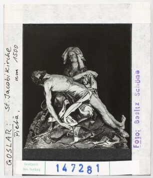 Goslar, Jacobikirche: Pietà. Um 1500