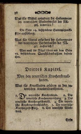 Drittes Kapitel. Von den venerischen Knochenkrankheiten