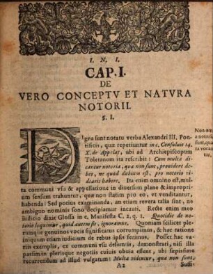 Dissertatio Ivridica Inavgvralis, Sistens Examen Doctrinae De Notorio