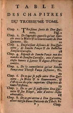 Histoire De L'Admirable Don Quixotte De La Manche, 3