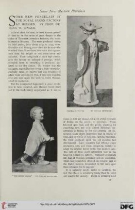 40: Some new porcelain by the royal saxon factory at Meissen