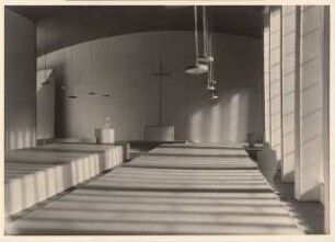 Evangelisches Gemeindezentrum, Herford: Innenraum