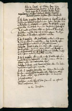 Wintersemester 1633/1634. Rektorat Johannes Gerhard