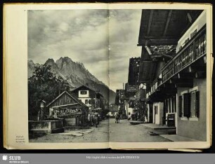 Dorfstraße in Garmisch-Partenkirchen