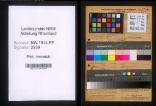 Entnazifizierung Heinrich Piel , geb. 05.08.1899 (Landwirt)