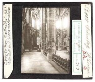Nürnberg: St. Lorenz, Innenraum (Stoedtner-Nr. 32000)