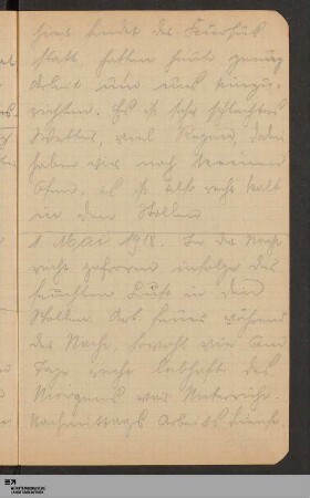 1. - 31. Mai 1918