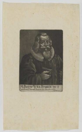 Bildnis des Paulus Will