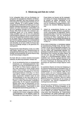 2. Gliederung und Ziele der Arbeit