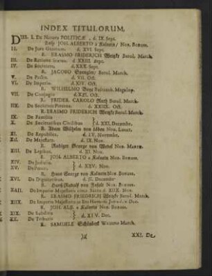 Index titulorum