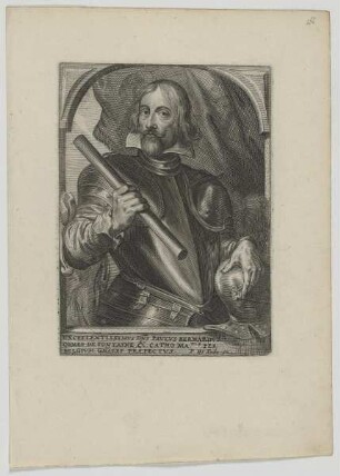 Bildnis des Pavlvs Bernardvs de Fontaine
