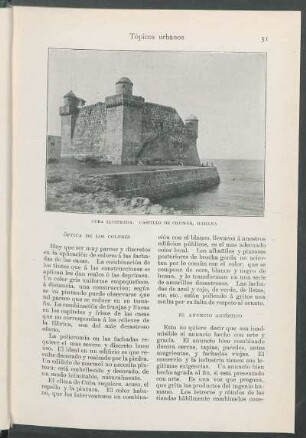 Cuba ilustrada. Castillo de Cojímar, Habana. [Fotografía]