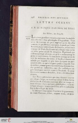 (Lettre CCXXXI - CCXL)