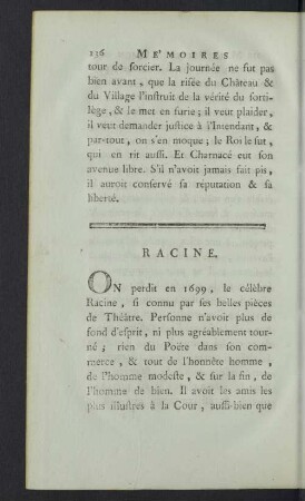 Racine.