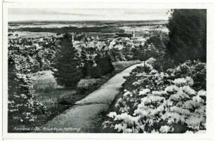 Kamenz. Blick vom Hutberg auf Kamenz