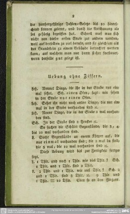 Uebung ohne Ziffern