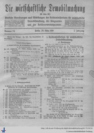 Nr. 74, 29. März 1919