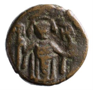 Münze, 12 Nummi, 645/646
