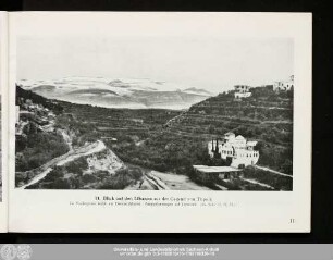 11. Blick auf den Libanon