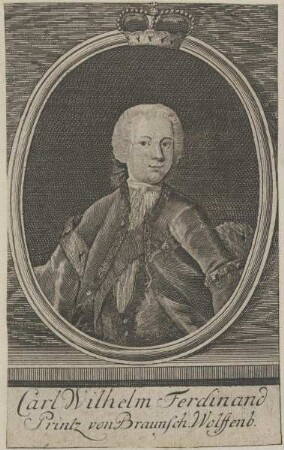 Bildnis von Carl Wilhelm Ferdinand, Prinz von Braunschweig-Wolfenbüttel