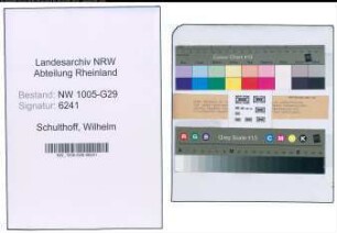 Entnazifizierung Wilhelm Schulthoff , geb. 18.11.1893 (Reichsbahnobersekretaer)