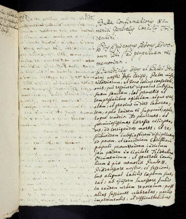 435r-439v, Bulla confirmationis oecumenici generalis concilii Tridentini, 1563