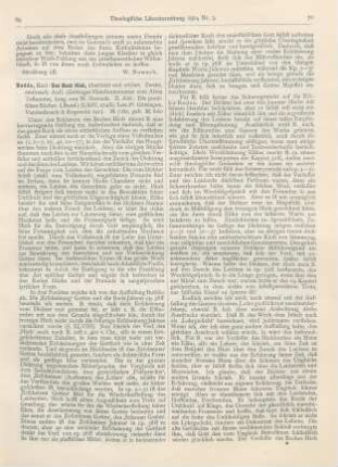 69-71 [Rezension] Budde, Karl, Das Buch Hiob, übersetzt und erklärt. 2., neubearb. Aufl