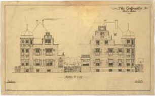 Billing, Hermann; Baden-Baden, Vicentistr. 14; Haus Beuttenmüller senior - Fassaden (Ansichten)
