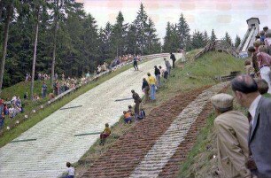 Bischofsgrün: Skispringen [Sommerskispringen an den Ochsenkopfschanzen]