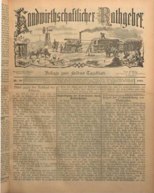 20: Beilage vom Montag, den 24. September 1894
