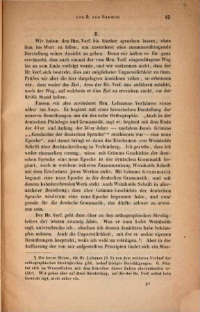 Ein neuer Versuch, die deutsche Rechtschreibung umzugestalten : Auschritt aus der Zeitschrift f. d. Gymnasialwesen Bd. XXVI. 2